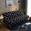 160-190cm Sofa Bed Covers Polyester Armless Printed Foldding Elastic Couch Bench Slipcover For Home el Banquet Office Modern 211207