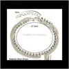 Drop Delivery 2021 17Km 1 Pc Multi-Couche Sexy Cristal Cheville Chaîne D'été Bracelet Charme Cheville Plage Pied De Mariage Bijoux Cadeau Srsdi