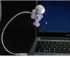 Гибкие настольные лампы USB Astronaut LED Gadget Night Light DC 5V лампочка для компьютерного ноутбука ПК ноутбук для чтения настольный лампа украшения дома