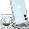 TPU PC 2 In 1 HD Transparent Acrylic Phone Cases For iPhone 12 Pro Max Samsung Galaxy Note 20 ultra A72 A32 A02S