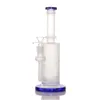 Frosted rasta glass water pipe bong 9.3 '' heady glass dab rig mini oil rig with big pipe for smoking