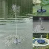 Lampade solari Mini pompa Decorazione da giardino Fontana d'acqua Piscina Stagno 30-45 cm Pannello esterno Bagno per uccelli Potenza galleggiante