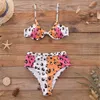 Seksowne bikini z okładką UPS Kobiety Wysokiej talii Swimsuit Swimsuit Krótki Rękaw Swimwear Kostium Bathing Beachwear Biquini Kobieta 210702