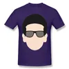 Men's T-Shirts Man Roy And Orbison Head Illustrationby JPRT T17 Case Everyday Casual Graphic Tshirt