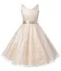 3-12 ans fille DrKids mariage demoiselle d'honneur enfants Girs robes été soirée PrincLace Costume filles vêtements X0803