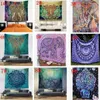 150*130 cm Polyester Bohemian Tapestry Mandala Beach Handdukar Hippie Throw Yoga Mat Handduk Indian Polyesters Wall Hanging Decor 44 Designs