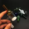 Chiodo Banger al quarzo inferiore all'ingrosso con tappo in carb di vetro femmina maschio 10mm 14mm 18mm per acqua olio Rig Bong