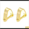 Tie Clasps Tacks Bijoux Drop Livraison 2021 Fashion Gold Button Charme à manches longues avec goujons et boutons de manchette Liens de manchette pour ME6832981