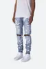 Mäns jeans med hål män byxor hip hop denim byxor senaste stil expert design kvalitet original status