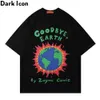 T-shirt da uomo stampata Summer O-Collo Hipster T-shirt T-shirt in cotone 3 colori 210603