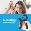 Grip Strength Trainer, Hand Grip Strengthener, Forearm Exerciser, Finger Strengthener Trainer, Wrist Forearm Grip Workout X0524