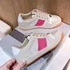 10A Spring Autumn Fashion Casual Shoes for Men and Women, Do Old Ing Lace Retro, Striped Ribbon Leather, Size 35-44