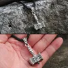 yutong Vikings Pendant necklace mjolnir pendant North Necklace Stainless Steel Chain Norse Viking Jewelry BP8-482230E