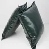 Luxury Oil Wax Pu Leather Cushion Cover Soffa Midje kudde 30x50/45x45/40x65/50x50/55x55/60x60cm Hem Dekorativ kuddkudde/Dekorativ