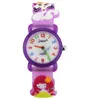 2021 JNEW Marque Quartz Enfants Regardez les garçons de dessin animé de la bande animée Montres Silicone Bandes-bracelets Cadeaux pour enfants