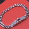 Najlepsza projektant mody bransoletka różowa złota pełna cegła Bracelets Mężczyźni i kobiety 18K Golds Lekkie luksusowe setki pasujących pudełko na prezent6891057