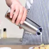 Automatic Salt Pepper Mill Grinder Electric Stainless Steel LED Light Gravity Operated Mills Kitchen Spice Tools Set for Cooking 210712