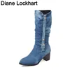 denim jean stiefel