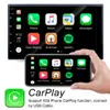 2 Din Car Radio Autoradio Apple Carplay Android Auto 7" Touch Screen Stereo Receiver Screen MP5 Multimedia Player
