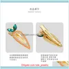 Hair Jewelry Jewelryhair Clips & Barrettes Ms Han Edition Exquisite Small Hairpin Duck Mouth Words Scissors Fruit Design Clip To Side Of The
