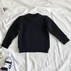 1-6Yrs Autumn Winter Baby Kids Boys Long Sleeve Knit Sweater Pullover Sweaters Children's Clothes 210429