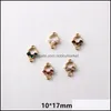Metals Loose Beads Jewelry Zircon Pearl Pendant Double Hole Connector Pendants For Making Diy Necklaces Earrings Bracelets Aessories Wish Gi