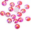 SS3-SS30 Oranje AB Non Hot Fix Rhinstones Glitters Strass Glass Crystal Rhinestones voor Nail Art Decorations