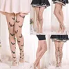 Vrouwen tattoo panty lolita fancy panty transparant lange vrouwelijke tattoo hosiery schattige patronen afgedrukt panty dames geschenken y1130