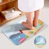 Bath Mats San Francisco 3pcs Bathroom Set Carpet Toilet Seat Cover Floor Mat Practical Decor Sf Painted L