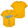 19 Robin Yount Baseball Jerseys Paul Molitor Hank Aaron Vintage 1982 Hem Broad Blå Vit Stripe Gul Pullover Stitched Jersey