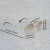 Lunettes de soleil de mode de créateurs de luxe 20% de réduction Vintage Round Metal Frame Retro Shades Men Goggles Driving Clear Glasses for Reading Eyewear 008