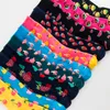 Brands Funny Men Women Fashion Harajuku Fruit Socks Lovely Art With Animal Dog Happy Socks