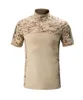 T-shirt de l'armée militaire Camouflage de manches courtes masculines mâle mâle Swat Combat multicam camo t 210706