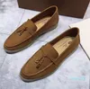 Suede leather Mens Walk shoes luxury sneakers nubuck designer Flats Slip-on dress shoe Large size 45 46