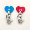 Lot 100pcs Mermaid sea-maid Tibetan Silver Charms Pendants for jewelry making Earring Necklace Bracelet Key chain accessories 22*12mm DH056