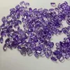 50 stuks 1 tas een qaulity 100% natuurlijke ronde briljante snede 1.5mm originele stenen brazilië amethist mode-sieraden edelsteen H1015