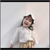 Bebê roupas bebê crianças maternidade entrega entrega 2021 estilo coreano estilo bonito siglebrased camisas para moda meninas algodão 2 cores casual shir