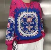 여성 스웨터 디자이너 여성 스웨터 의류 겨울 카디건 짧은 캐시미어 크루 넥 레드 애플 패션 고품질