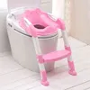2 kleuren vouwen baby kinderen toilet trainingstoel met verstelbare ladder draagbare urinoirs 211028