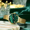 Curren New Fashion Women's Klockor Klassisk Quartz Business Luxury Wristwatches Bracelet Relogio Feminino Q0524