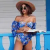 Broderie Kaftan Beach Tunique Coton Cover Up Saida de Praia Maillot de bain Femmes Bikini Cover Pareo Sarong Wear 210722