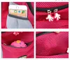 Respirável malha portador de cães ombro duplo portátil mochilas de viagem ao ar livre Animais de estimação portuários saco frente mochila cabeça pet suprimentos