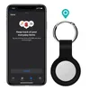 Med nyckelring Soft Silicone Protective Case för Airtag Locator Tracker Case