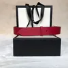 Neueste grün rot schwarz echtes Leder Frauen glänzende Schnalle Gürtel mit Box Top-Qualität 3,0 cm 4,0 cm Breite Herren Designer Gürtel 406831