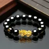 Unisex Heren 1.2mm Armband Lucky Buddha Kralen Chinese Feng Shui Leather Show Polsband Fortune Christmas Gift Jewelr Beaded, Strands