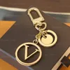 Top Luxury Designer Lock Keychain Latest Style Gradient Color Keychains Colorful Bag Pendant Car Key Chain Letter Accessories Supp254g