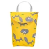 Sac à couches imperméable réutilisable pour bébé avec dessin animé imprimé organisateur de couches Portable grande capacité mode momie sac cadeau en gros