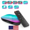 Wysyłka z USA HK1 Amlogic S905X3 Tv, pudełko Android 9.0 Smart 1000m lan 8K 4GB RAM 32GB Rom czterordzeniowy