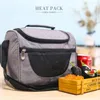 Outdoor Bags Portable Picnic Lunch Cooler Bag Box Ice Pack Drink Thermal Delivery Insulated Camp Cooking Supplies