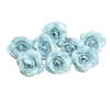 Artificial 4cm Silk Rose Flower Head Wedding Home Decoration Accessories DIY Wreath Gift Scrapbooking Craft Hotsale GC521